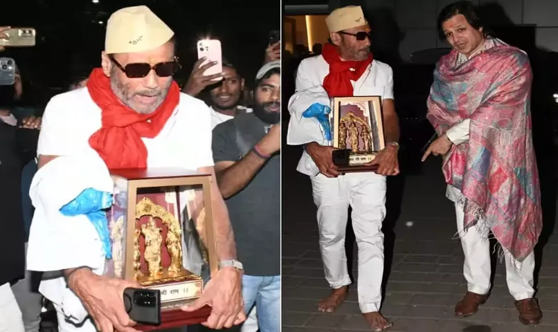 Jackie Shroff barefoot
