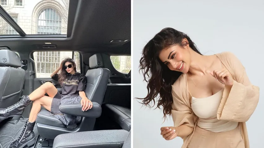 Mouni Roy Photos: मौनी रॉय ने गलैमरस अंदाज में बिखेरा जलवा