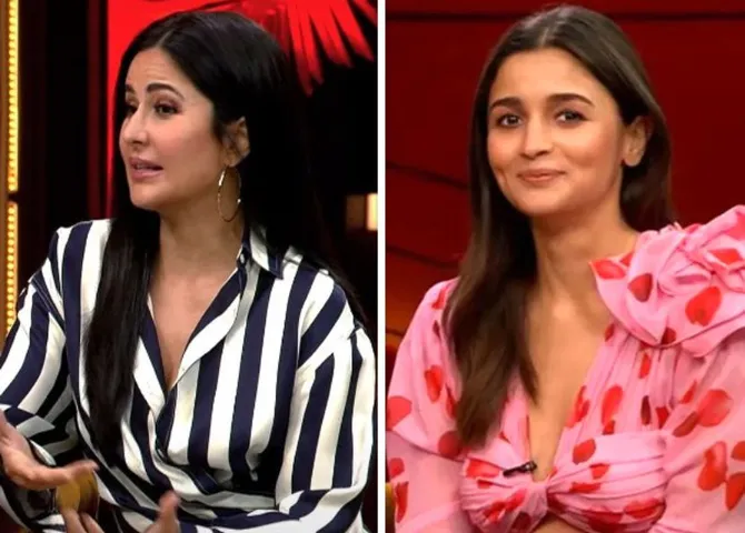 Koffee With Karan 7 : आलिया भट्ट की 'नो टाइम फॉर सुहाग रात' टिप्पणी पर कैटरीना कैफ ने दी प्रतिक्रिया!