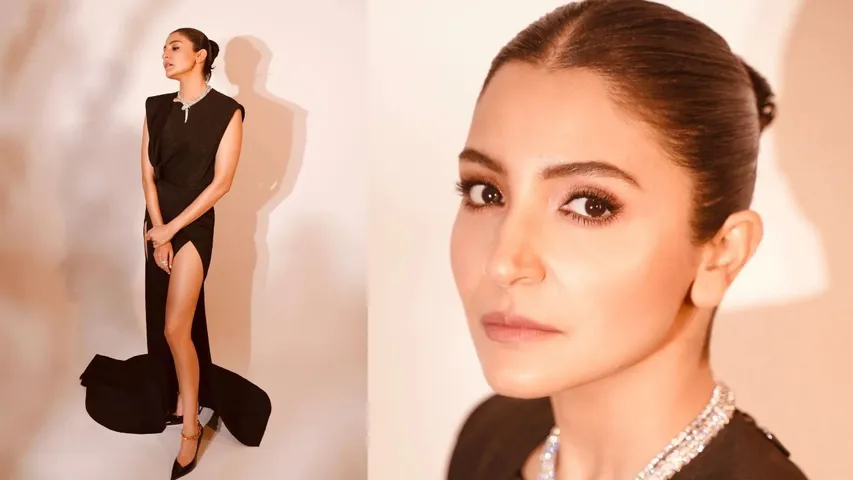Anushka Sharma shared glamorous pictures in black gown, Karan Johar said this