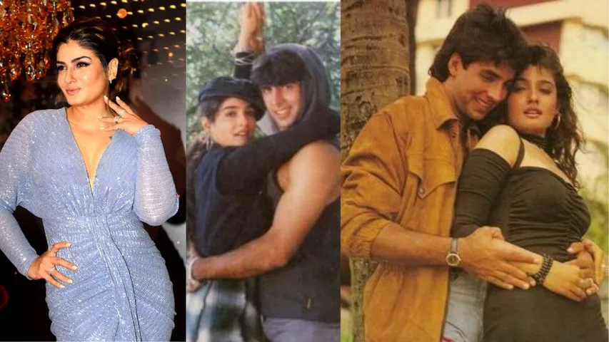 Raveena Tandon remembers Akshay Kumar in Valentine's Week