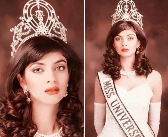 क्या मिस इंडिया फिनाले में सुष्मिता सेन का गाउन पर्दे के कपड़े से बना था ?