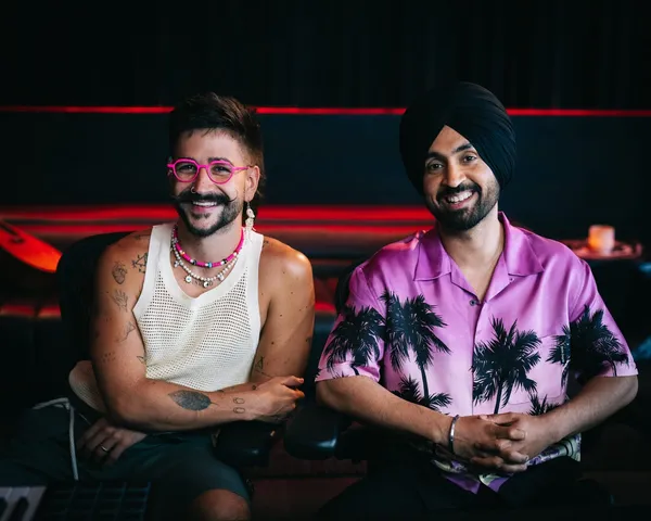 GRAMMY-नामांकित ग्लोबल आर्टिस्ट CAMILO बॉलीवुड स्टार DILJIT DOSANJH के साथ नए गाने "PALPITA" में आये नज़र