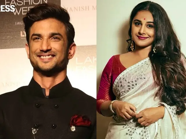 इनसाइडर और आउटसाइडर की बहस के बीच विद्या बालन ने कहा-'कम से कम सुशांत की आत्मा को शांति दे दो'