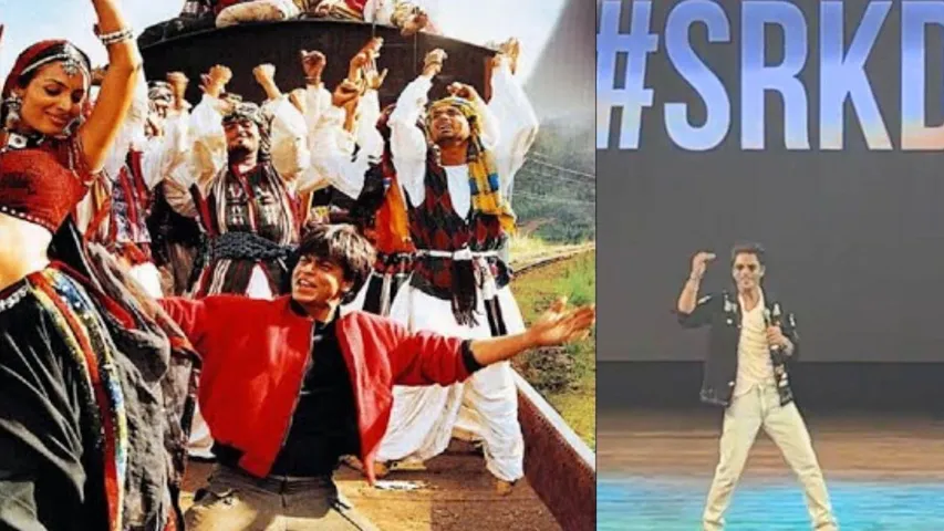 Shah Rukh Khan ने जन्मदिन पर छैय्या छैय्या  पर डांस करते हुए अपने फैंस के साथ केक काटा