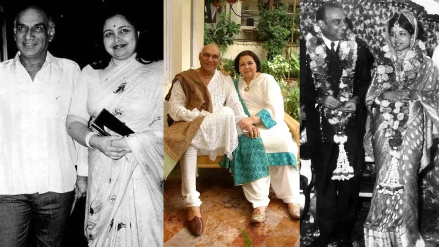 Yash Chopra and Pamela Chopra love story