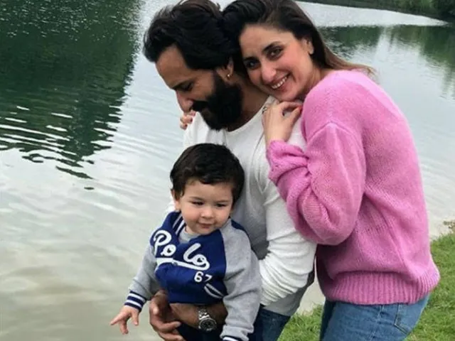 करीना कपूर ने शेयर की सैफ-तैमूर की थ्रोबैक फोटो, बताया- फेवरेट बॉयज