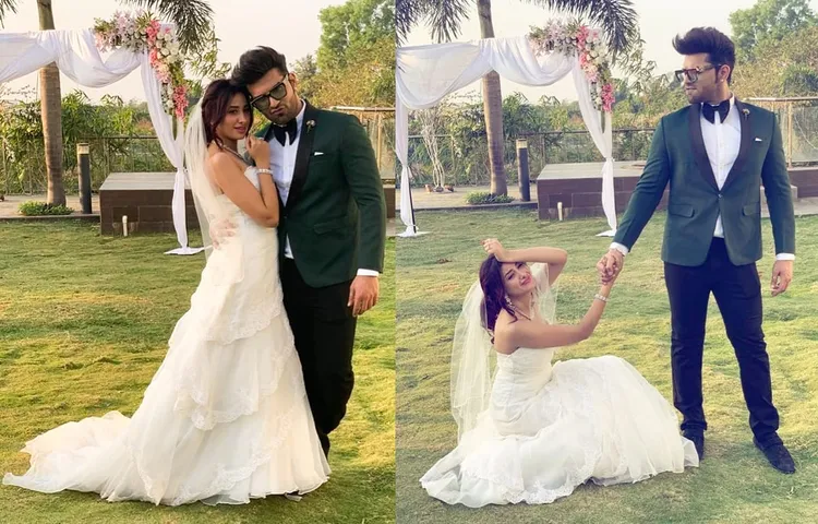 Paras Chabra और  Mahira वेडिंग लुक में कर रहे है म्यूजिक वीडियो