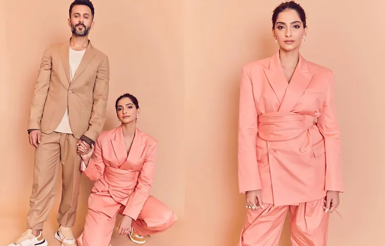 पति आनंद के साथ सोनम कपूर ने करवाया फोटोशूट, दिखी कपल की जबरदस्त केमिस्ट्री
