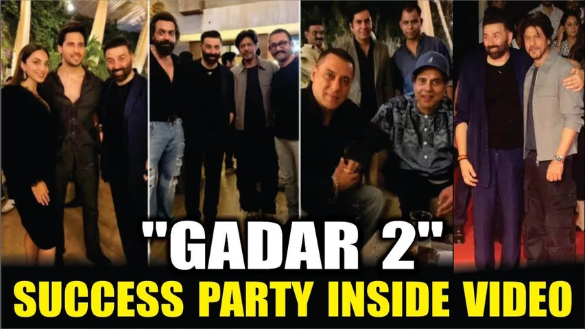 Gadar 2 Celebs Success Party Video