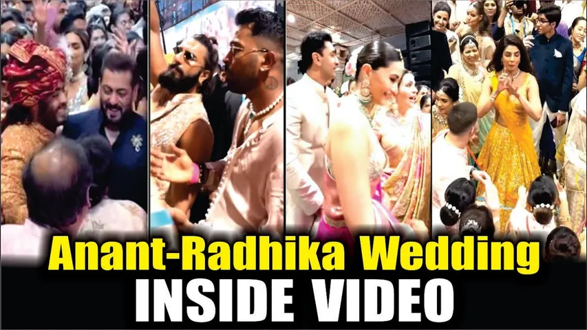 Anant-Radhika Wedding INSIDE VIDEO | Salman , Priyanka, Deepika, Ranveer, Ranbir, Alia & More Celebs