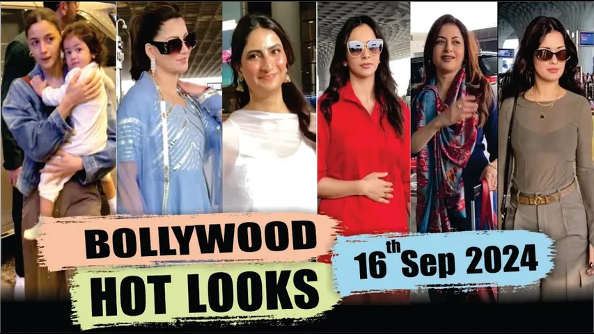 Bollywood Actress Hot Look | Alia Bhatt | Urvashi Rautela | Rakul Preet | 16th Sep 2024 | 10 Pm