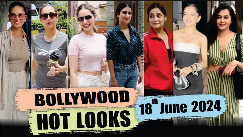 Bollywood Actress HOT LOOK | Malaika arora | Sunny Leone | MANUSHI CHILLAR | 18th June 2024 | 10 PM