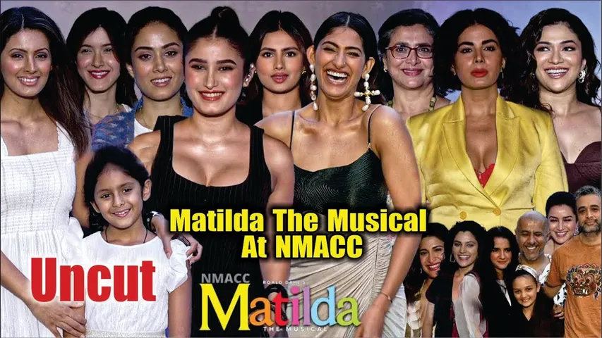 UNCUT - Matilda the Musical at NMACC | Opening Show | Mira Kapoor, Rasha Thadani, Shanaya Kapoor