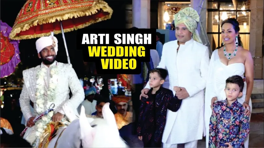 ARTI SINGH WEDDING VIDEO | ARTI SINGH AND DIPAK CHAUHAN WEDDING VIDEO | KRUSHNA ABHISHEK, KASHMERA