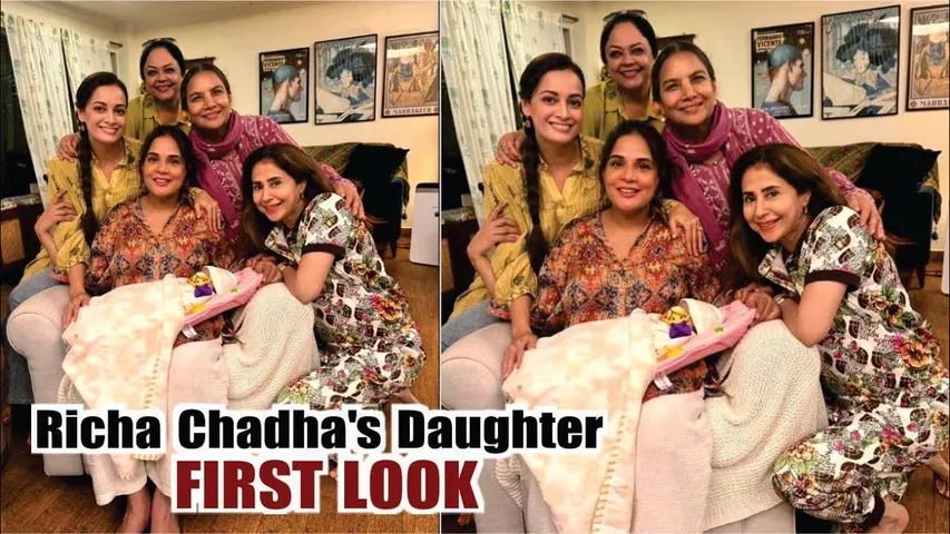 Richa Chadha's Daughter FIRST LOOK