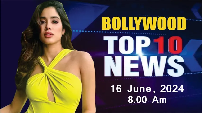 Bollywood News Today | Janhvi kapoor | Kangana ranaut | Bhumi pednekar | 16th June 2024 | 8 AM