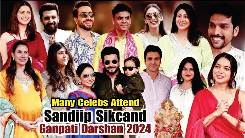 Manisha Rani, Adah Khan, Ekta Kapoor, Divyanka & More At More Sandiip Sikcand Ganpati Darshan 2024