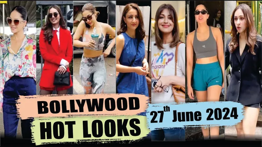 Bollywood Actress HOT LOOK | SUNNY LEONE | MALAIKA ARORA | MANUSHI CHHILLAR | 27th June 2024 | 10 PM