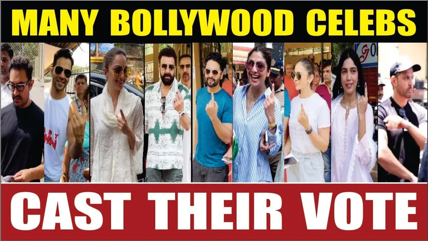 Bollywood Celebs Vote For Lok Sabha Polls | Kiara, Aamir Khan, Hrithik, Bhumi, Rakul Preet, Varun