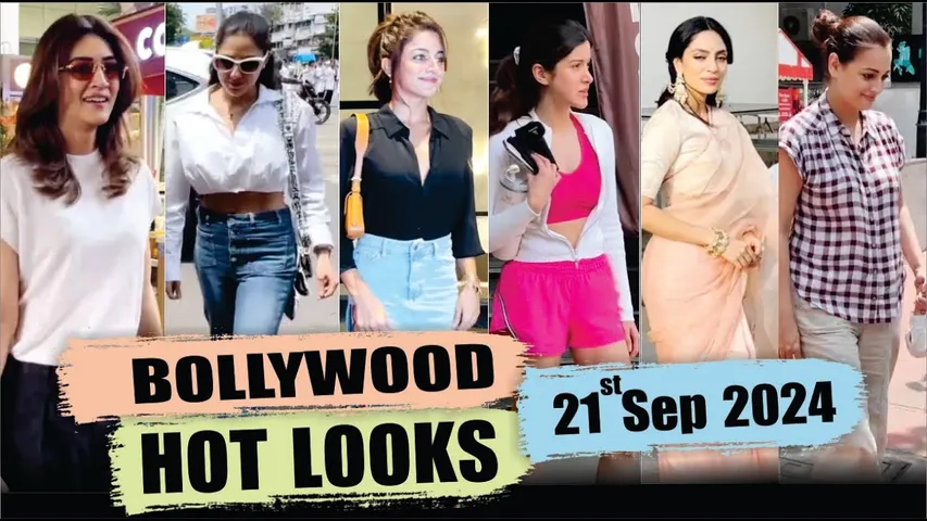 Bollywood Actress Hot Look | Kriti sanon | Sara Ali Khan | Shanaya Kapoor | 21st Sep 2024 | 10 Pm