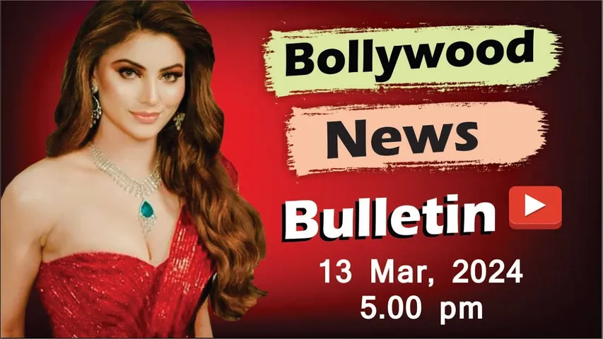 Bollywood News | 13th Mar 2024 | Urvashi Rautela | Mouni Roy | Disha Patani | Govinda |Salman | 5 PM