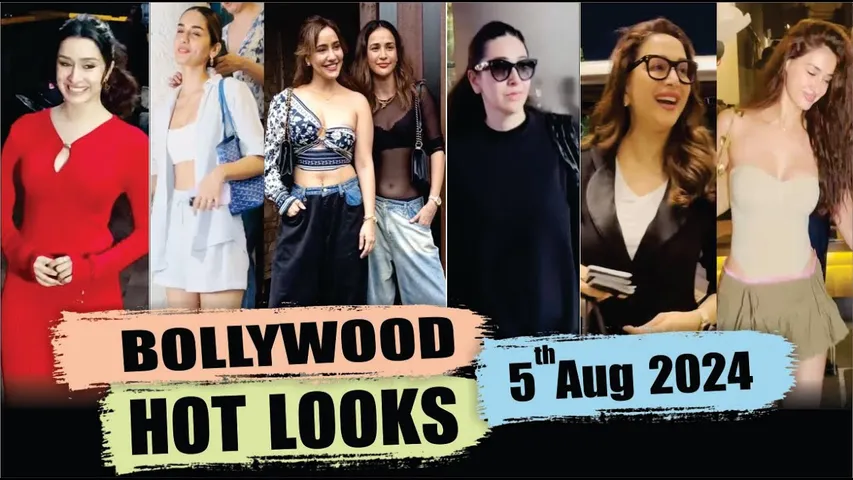 Bollywood Actress Hot Look | 5 Aug July 2024 | 10 Pm
