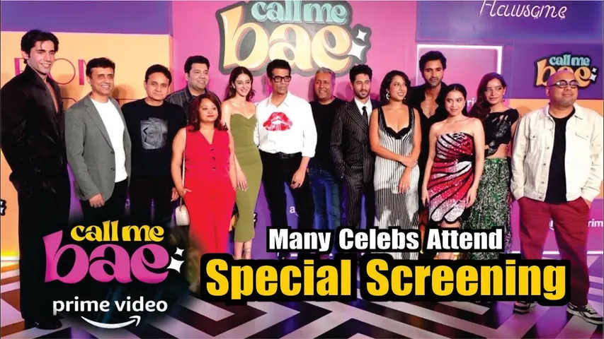 CALL ME BAE | Special Screening | Kartik Aryan, Sara ali,