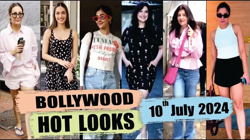 Bollywood Actress HOT LOOK | MANUSHI CHHILLAR | MALAIKA ARORA | POOJA HEGDE | 10th July 2024 | 10 PM