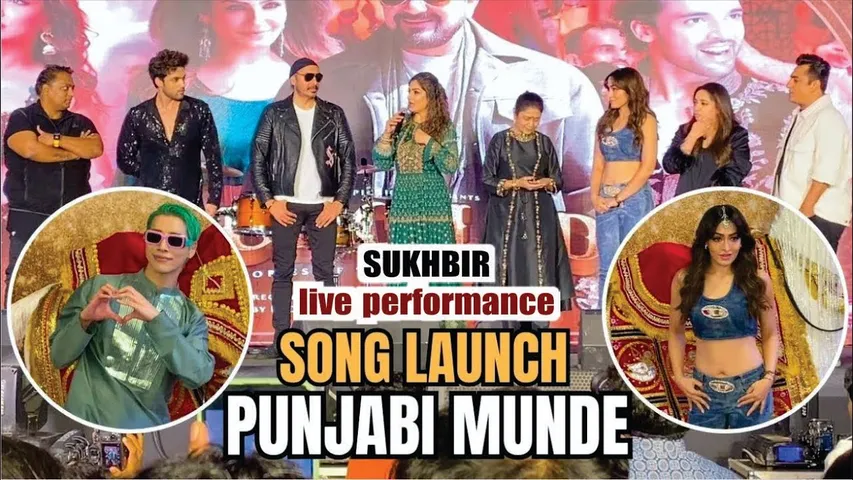 Punjabi Munde Song Launch | Sukhbir Live Performance