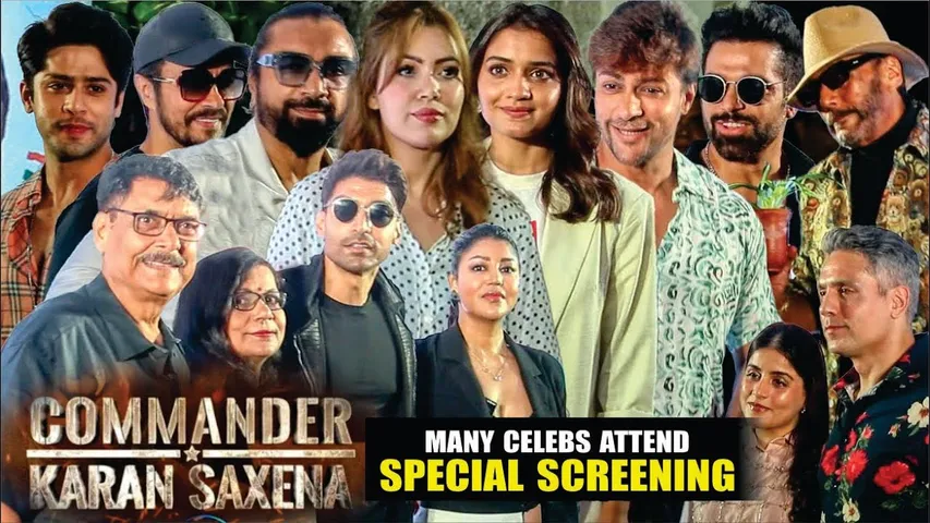 Commander Karan Saxena Upcoming Web Series Screening | Jackie Shroff, Munmun Dutta,Gurmeet Choudhary