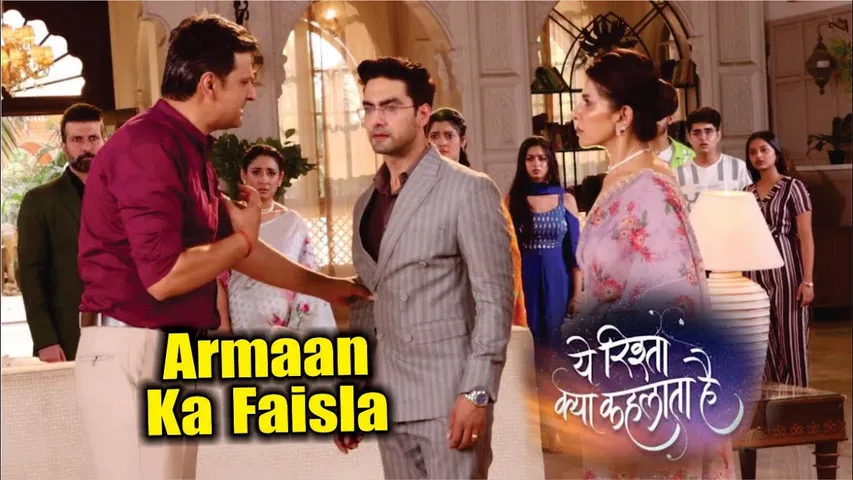 YRKKH | On Location | Kya Armaan Denge Abhira Ka Saath, Kya Hoga Armaan Ka Faisla!