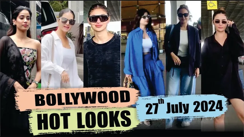 Bollywood Actress Hot Look | JANHVI KAPOOR | SONAKSHI SINHA | SUNNY LEONE | 27th July 2024 | 10 Pm