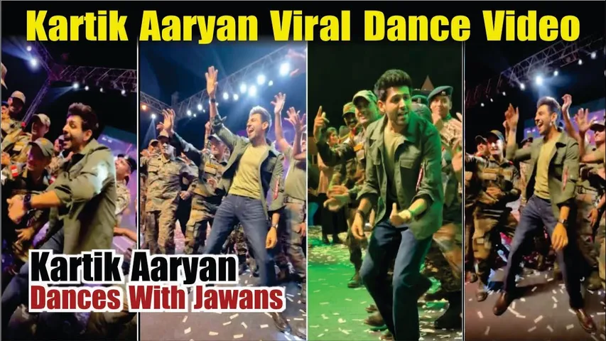 Kartik Aaryan Viral Dance Video With Jawans  | Kartik Aaryan VIRAL DANCE VIDEO | Chandu Champion