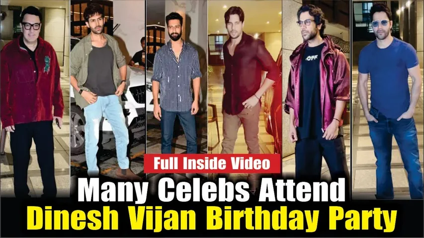 Dinesh Vijan Birthday Party