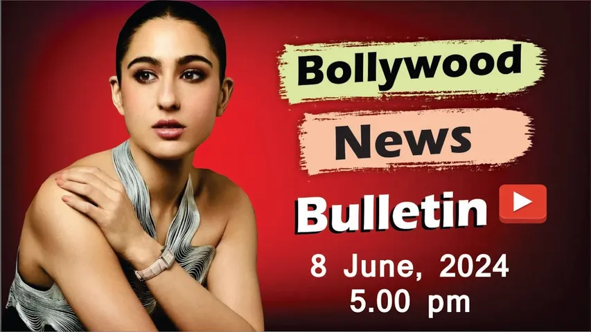 Bollywood Latest News | Sara Ali Kahn | Kareena Kapoor | Malaika Arora | Ananya | 8 June 2024 | 5 PM