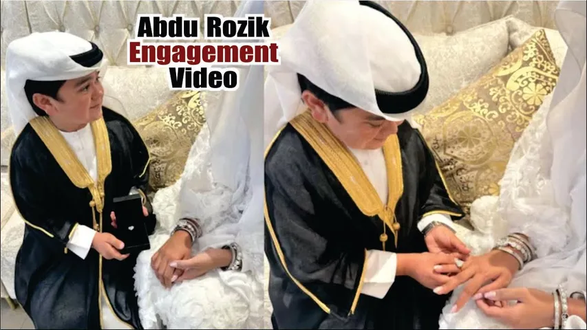 Abdu Rozik Engagement video | Abdu Rozik Wedding Video | Abdu Rozik Shares Unseen engagement pics