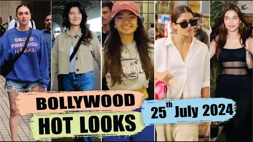 Top Bollywood Actress Hot Look -  25th July 2024 | 10 Pm