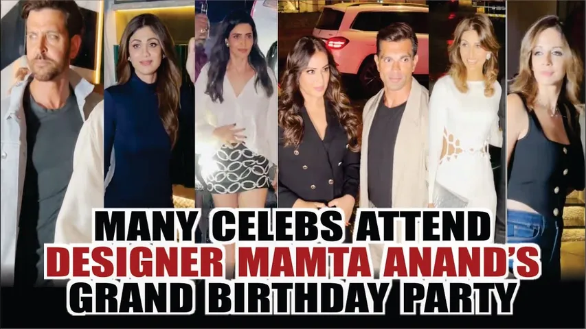 Shah Rukh Khan, Hrithik, Shilpa Shetty, Sussanne & More At Designer Mamta Anand’s Birthday Party
