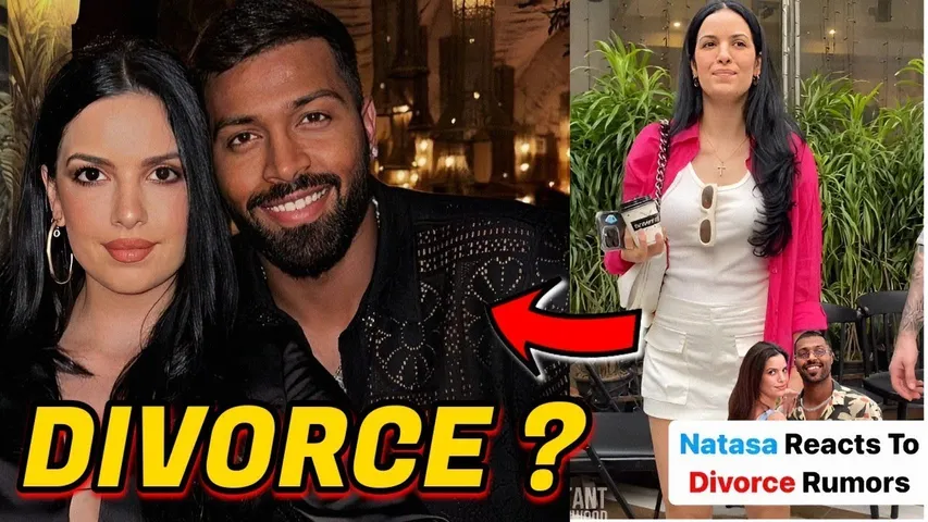 Hardik pandya and Natasa stankovic divorce ? | Natasa react on hardik pandya ?