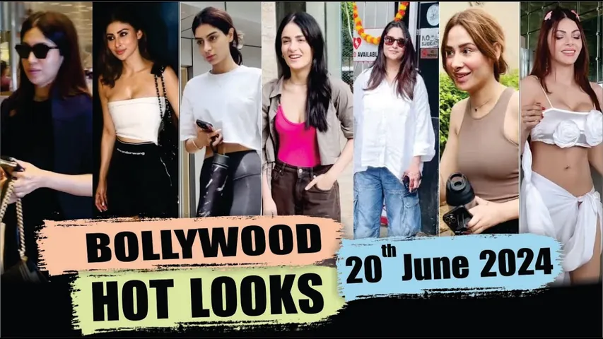 Bollywood Actress HOT LOOK | Deepika Padukone | Khushi kapoor | Bhumi pednekar | 20 June 2024 |10 PM