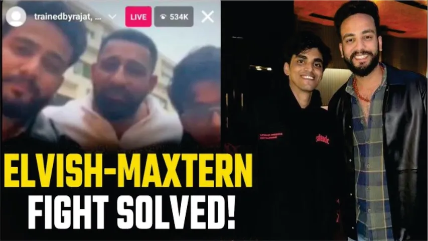 Full Matter Solved Elvish & Maxtern fight | Elvish Yadav VS Maxtern Controversy | Mayapuri Cut