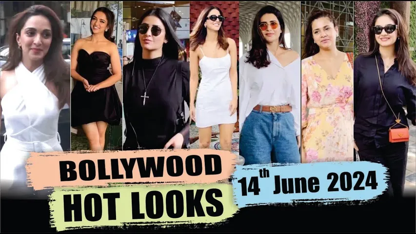 Bollywood Actress HOT LOOK | KIARA ADVANI | Vaani Kapoor | SHRUTI HASSAN | 14th June 2024 | 10 PM