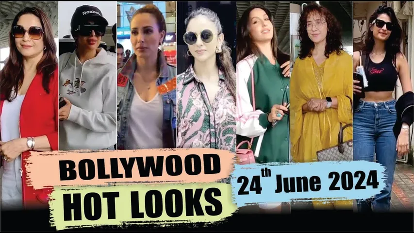 Bollywood Actress HOT LOOK | MALAIKA ARORA | NORA FATEHI | Rakul preet singh | 24th June 2024 |10 PM