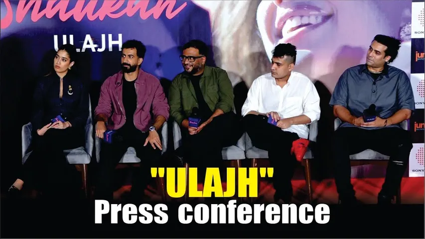 "ULAJH" | ULAJH Movie Press conference