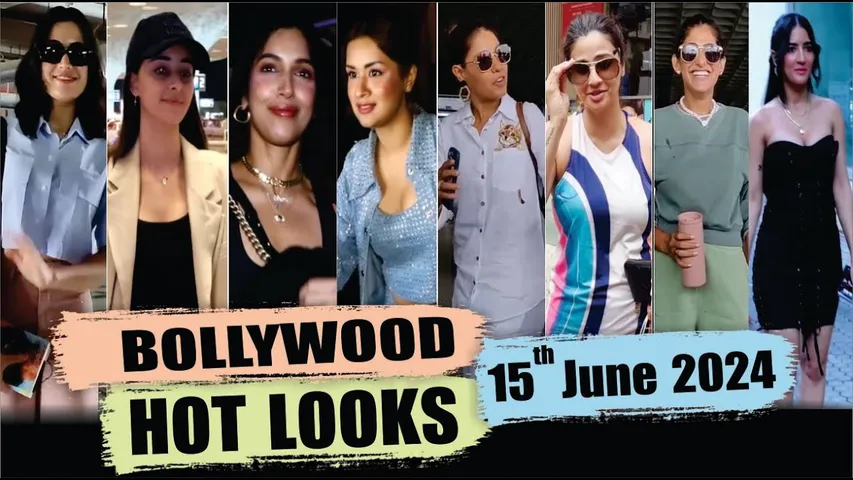 Bollywood Actress HOT LOOK | RASHMIKA MANDANA | Ananya panday | BHUMI PEDNEKAR | 15 June 2024 |10 PM