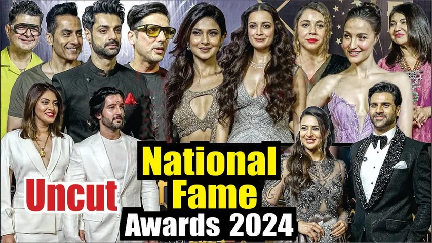 UNCUT - National Fame Awards 2024 | Dia Mirza, Divyanka Tripathi, Vivek Dahiya, Zeeshan Ayyub