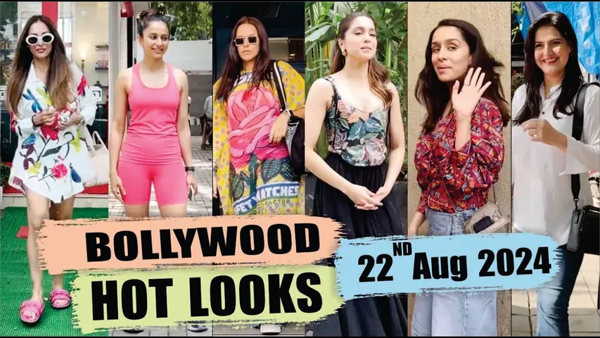 Bollywood Actress Hot Look | Shraddha Kapoor | 22nd Aug 2024 | 10 Pm