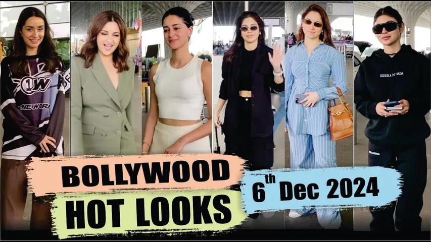 Bollywood Actress Hot Look | Shraddha Kapoor | Parineeti Chopra | ANANYA PANDAY | 6 Dec 2024 | 10 Pm