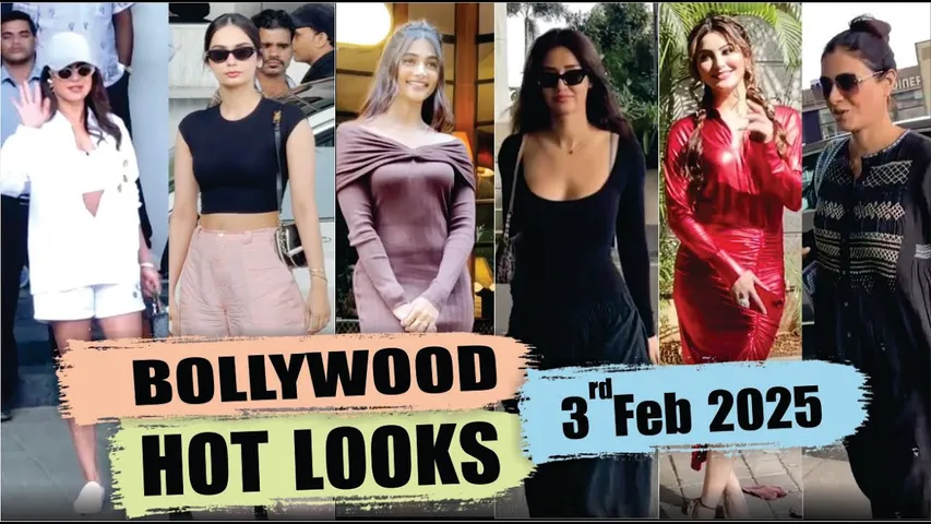 Bollywood Actress Hot Look | Priyanka Chopra | Pooja Hedge | Manushi Chhillar | 3rd Feb 2025 | 10 Pm